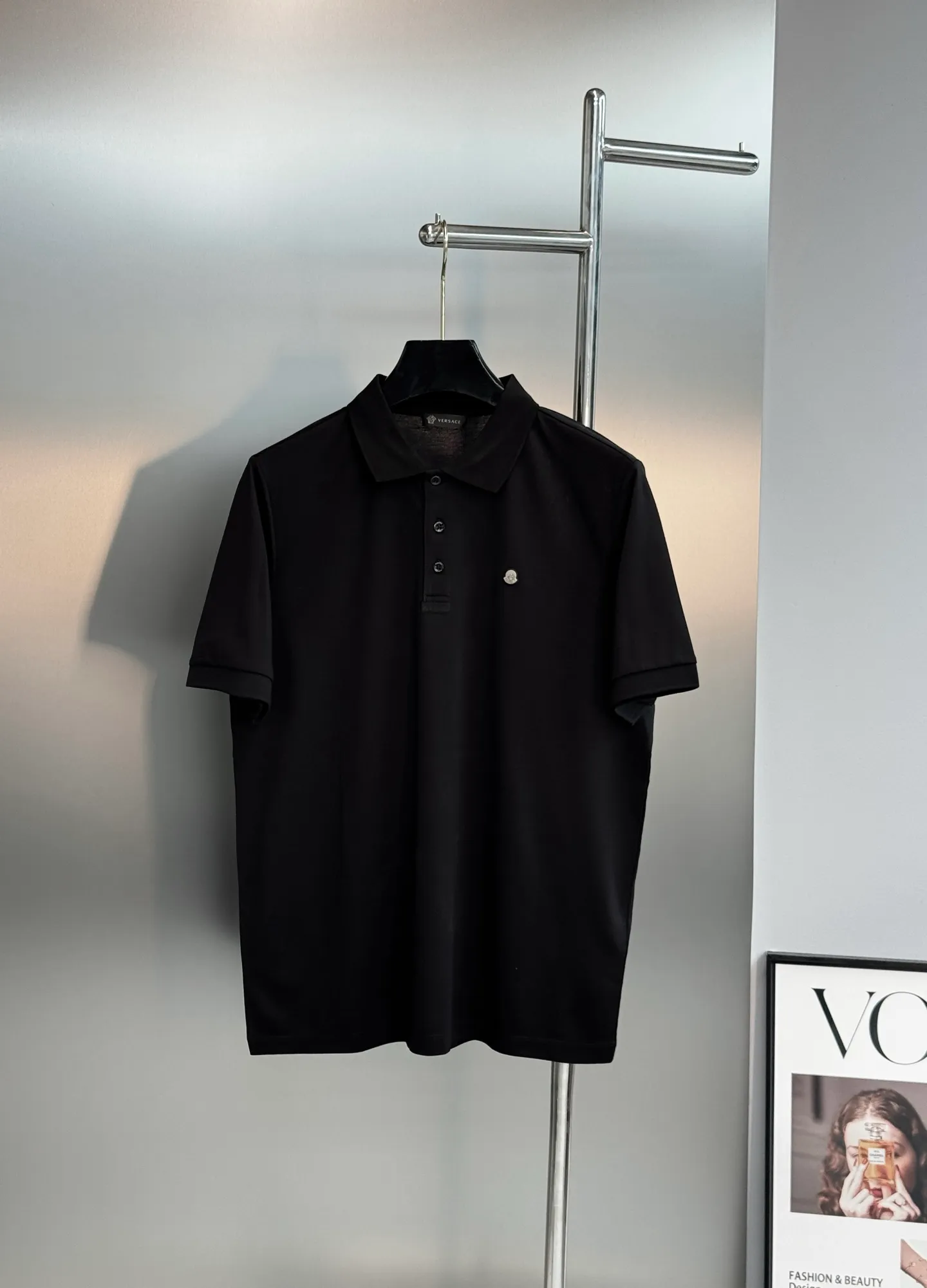 ⚜️Moncle* Classic Polo .New Arrival . Polo 230 ， . moncler Classic . . ！ . ！ ：Black.White.Sizes：M-3XL（S 4xl ） ❗️175/140 L